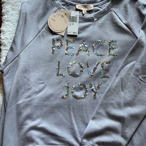 NWT Philosophy Lavender Sweatshirt